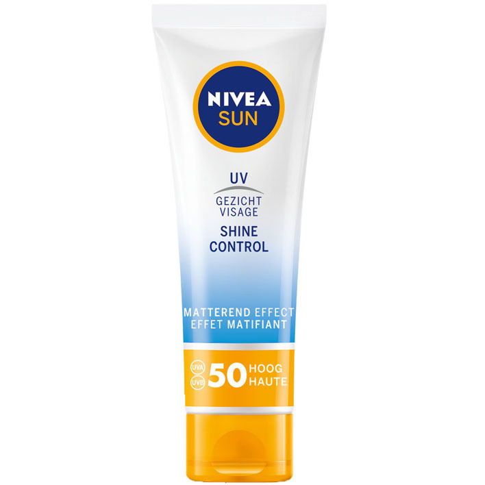 Nivea Sun face shine control mat SPF50