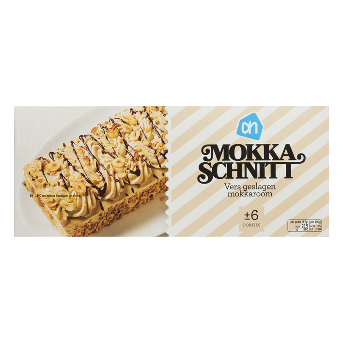 Huismerk Mokka slagroom schnitt