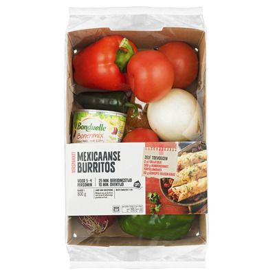 Huismerk Mexicaanse burritos verspakket