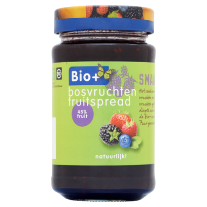 Bio+ Fruitspread bosvruchten biologisch