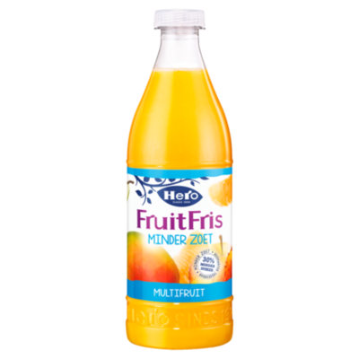 Hero Fruitfris minder zoet multifruit