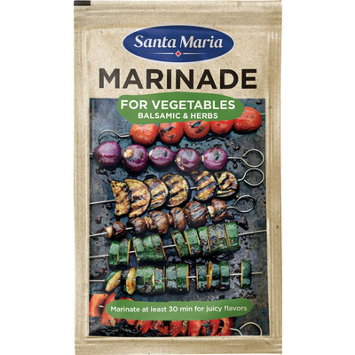 Santa Maria BBQ & grill marinade veggie