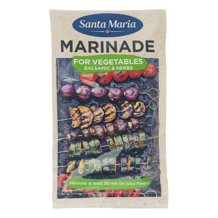 Santa Maria BBQ & grill marinade veggie