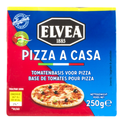 ELVEA Pizza saus kant-en-klaar