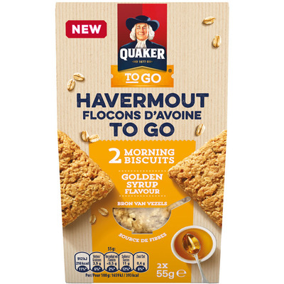 Quaker Havermout koek honing