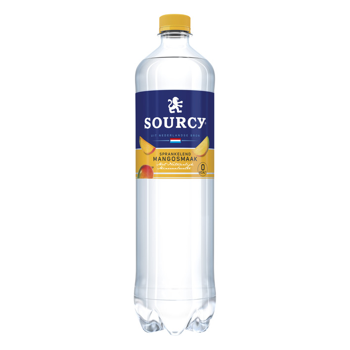 Sourcy Mango koolzuurhoudend mineraal water