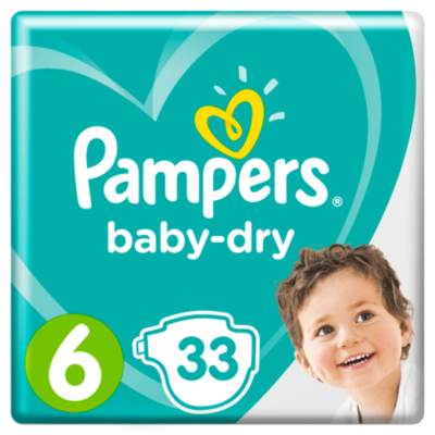 Pampers Luiers GVP Baby Dry maat 6