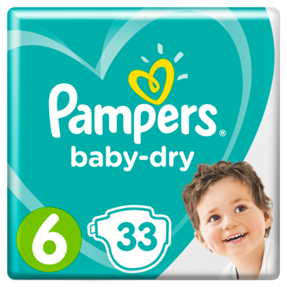 Pampers Luiers GVP Baby Dry maat 6