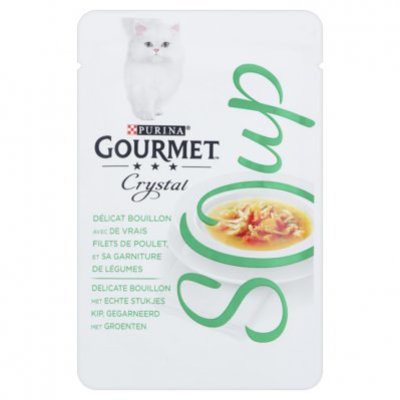 Gourmet Crystal soup met kip en groente