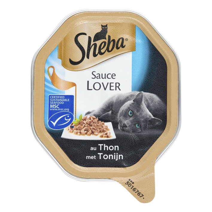 Sheba Kattenvoer nat sauce lover tonijn