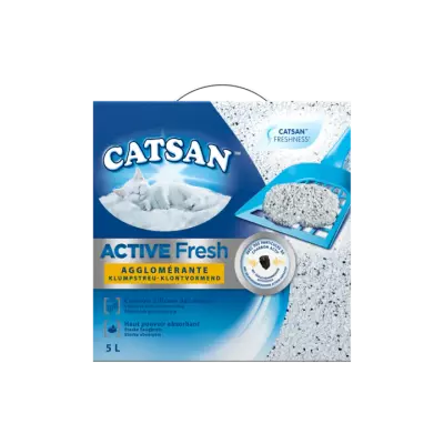 Catsan Kattenbakvulling Active Fresh Klontvormend