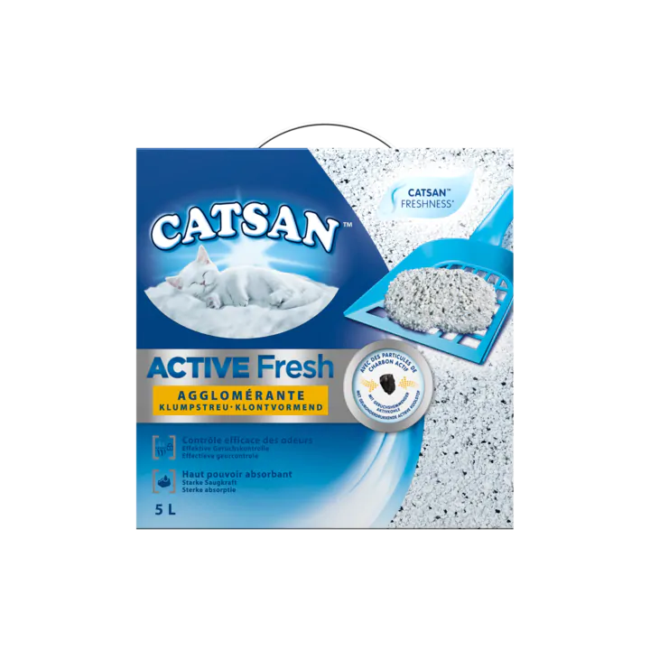 Catsan Kattenbakvulling Active Fresh Klontvormend