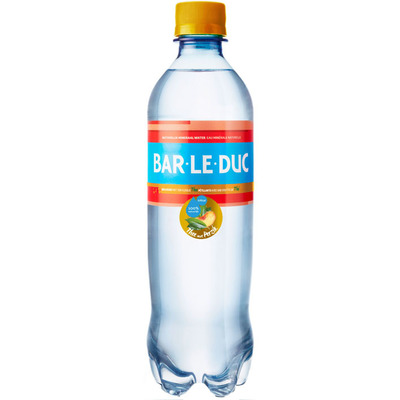 Bar le Duc Mineraalwater zwarte thee perzik