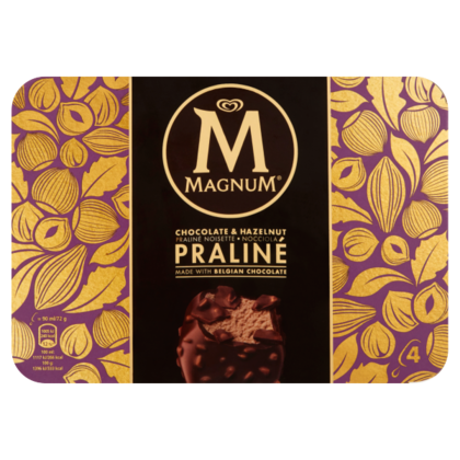Ola Magnum IJs hazelnut praline