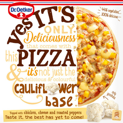 Dr. Oetker Yes it´s pizza cauliflower crust