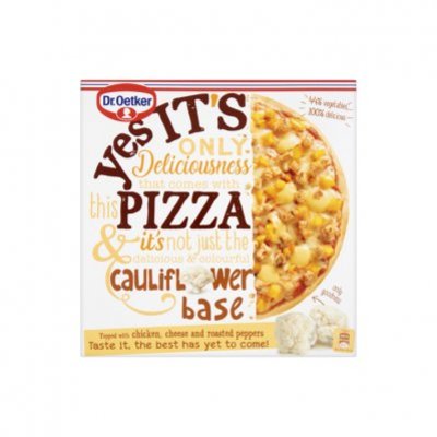 Dr. Oetker Yes it´s pizza cauliflower crust