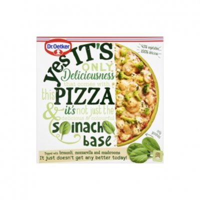 Dr. Oetker Yes it´s pizza spinach crust