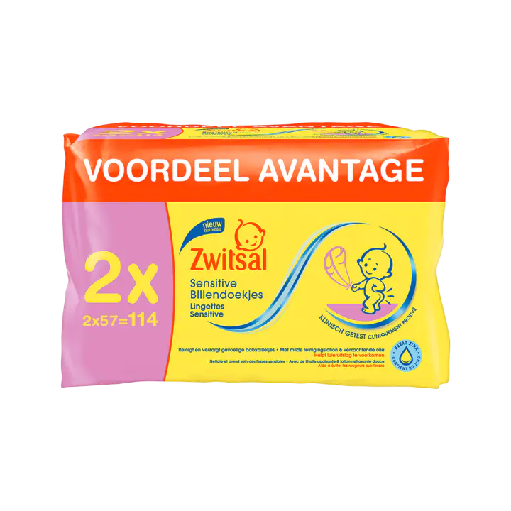 Zwitsal Baby Billendoekjes Sensitive
