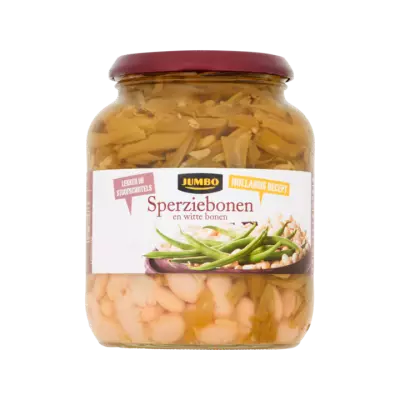 Huismerk Sperziebonen en Witte Bonen
