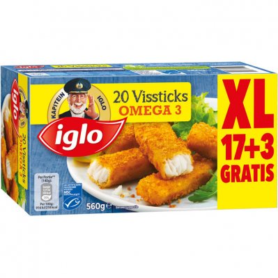 Iglo Vissticks omega 3