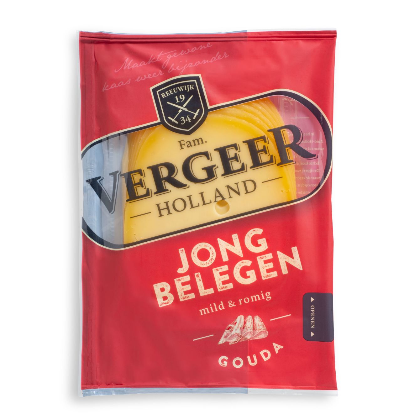 Vergeer Gouda Jong Belegen Kaas Gesneden