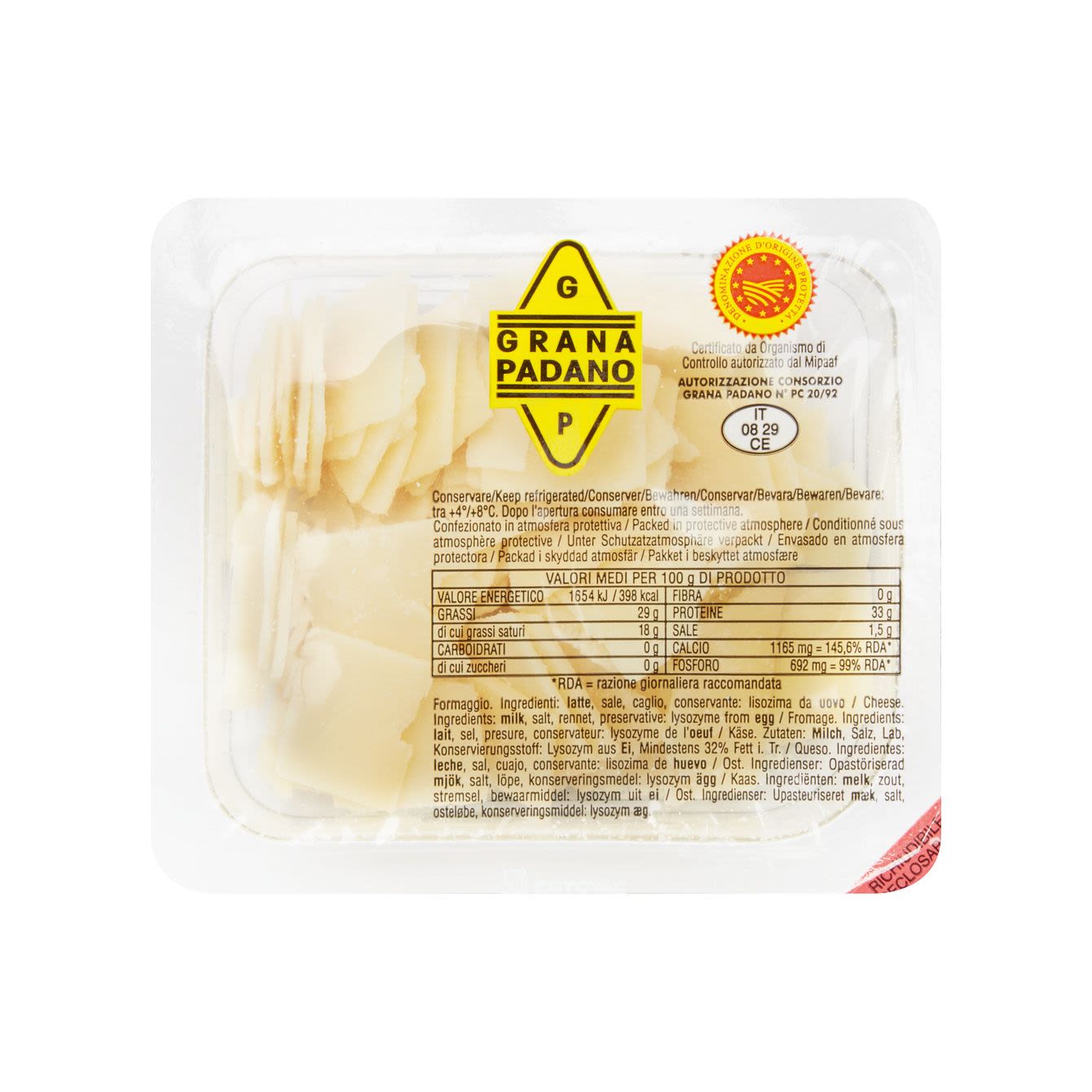 Huismerk Grana Padano Snippers