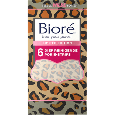 Bioré Diep reinigende porie-strips cheetah
