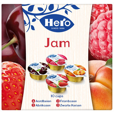 Hero Extra jam cupjes