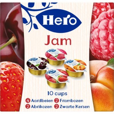 Hero Vruchtenjam cups