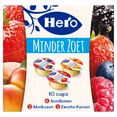 Hero Minder zoet cupjes
