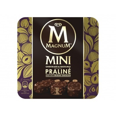 Magnum Mini hazelnut praline