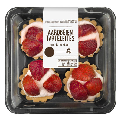 Huismerk Aardbeien tartelettes