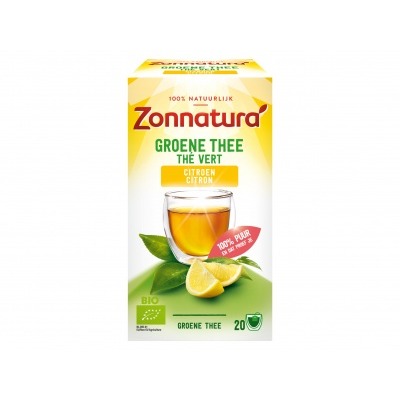 Zonnatura Green tea lemon