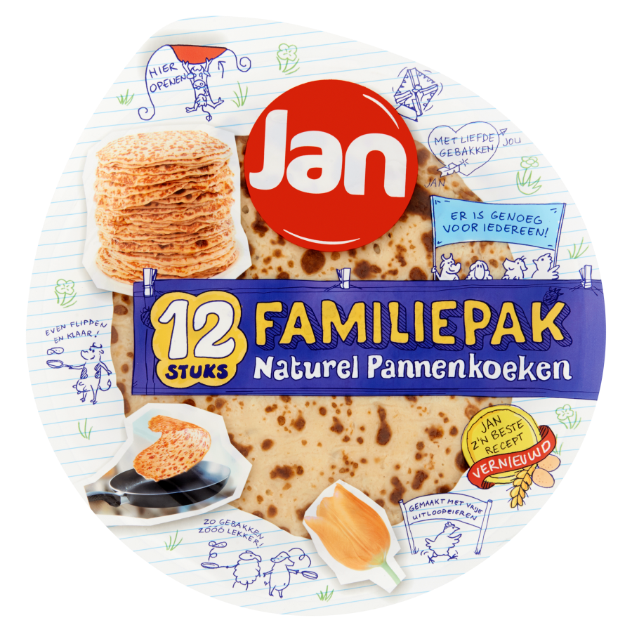 Jan Pannenkoeken familiepak