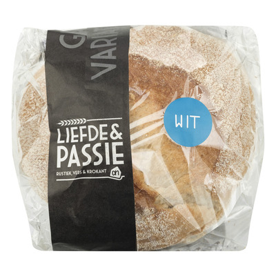 Huismerk Liefde & Passie Desem wit (ongesneden)