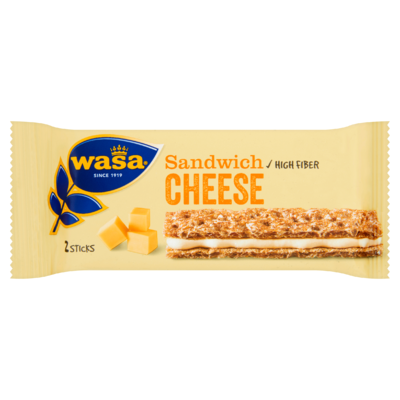 Wasa Sandwich Cheese 3 Stuks 93 g