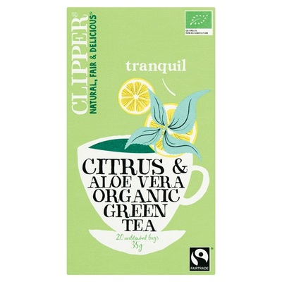 Clipper Clipper groene thee citrus en aloë vera