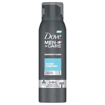 Dove Men shower foam clean