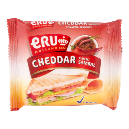Eru Cheddar slices sambal
