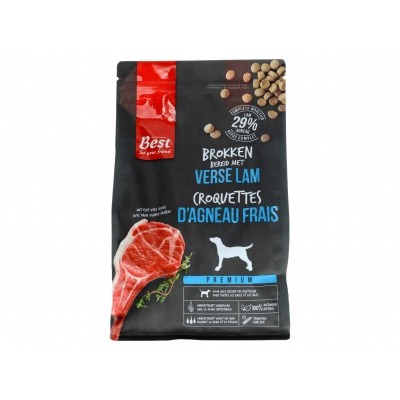 Best for your friend Hondenbrokken bereidmet verse lam