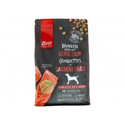 Best for your friend Hondenbrokken bereid met verse zalm
