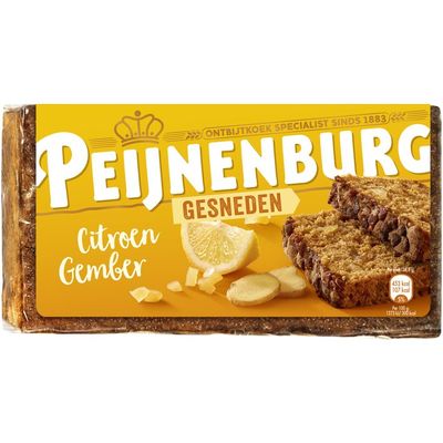 Peijnenburg Gesneden citroen gember
