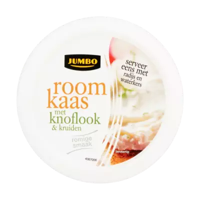 Huismerk Roomkaas met Knoflook & Kruiden