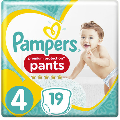 Pampers Premium protection maat 4 pants
