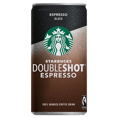 Starbucks doubleshot espresso black