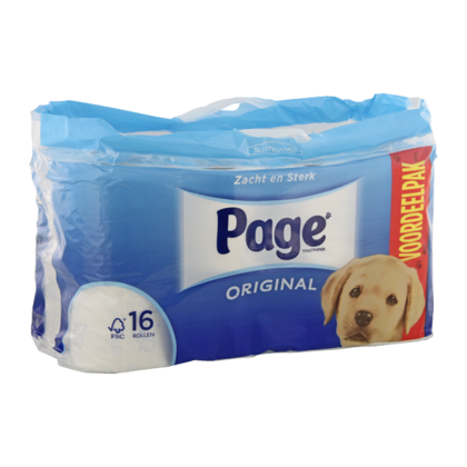 Page Toiletpapier 2 laags Origineel Schoon