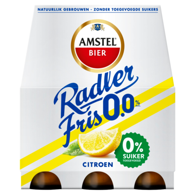 Amstel Radler fris 0,0% 6x30 cl