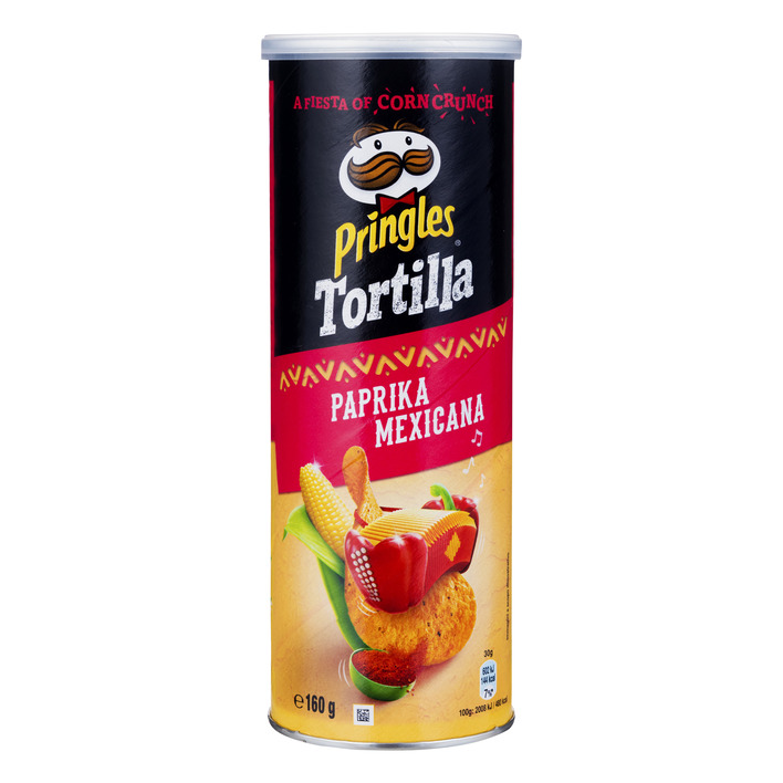 Pringles Tortilla hot paprika