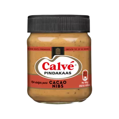 Calvé Pindakaas Cacaonibs