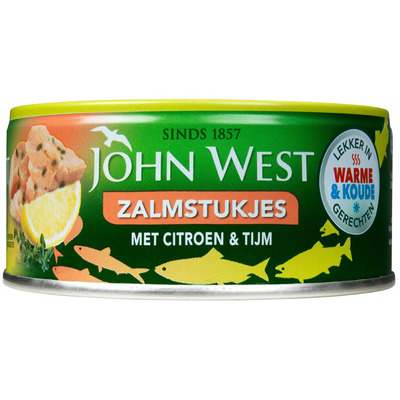 John West Zalmstukjes met citroen en tijm MSC